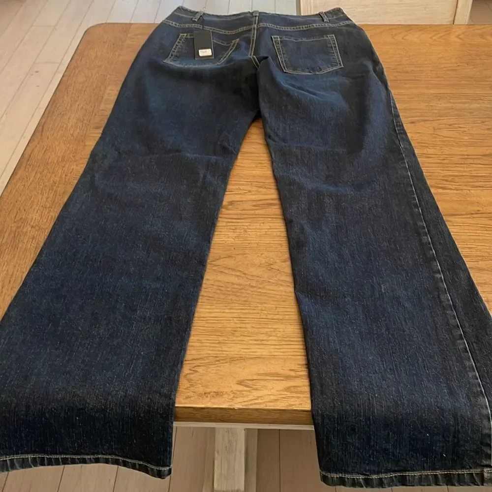 Y? MORRISEY CLASSIC BLUE JEANS.  NEW WITH TAGS